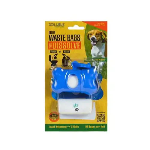ABCO PRODUCTS ABCO PETBAGDISP Poop Bag Dispenser & 2 Rolls of Bags, 20-Ct.