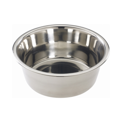 Pet Dish Silver Bowl Stainless Steel For Dogs Mirror