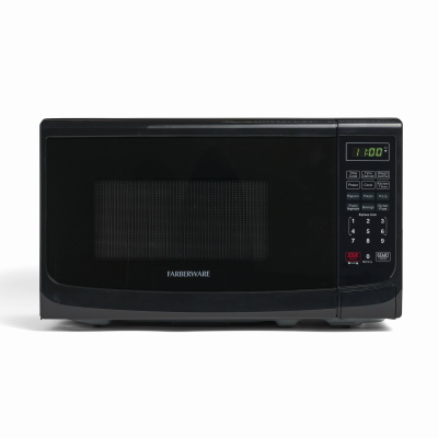 Farberware FMO07ABTBKA Microwave Oven, 0.7 Cu. Ft., 700 Watt, Black