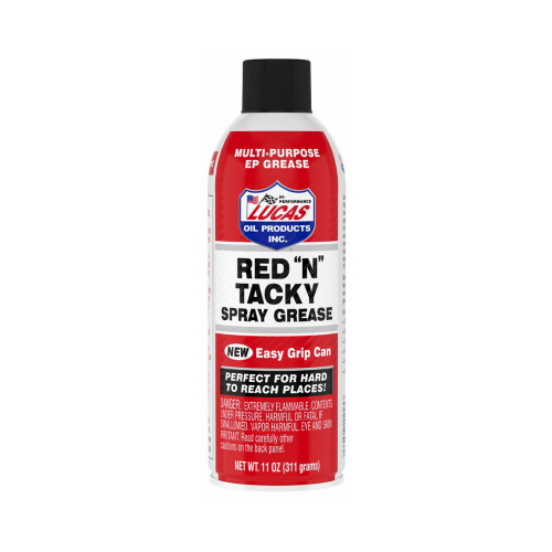 Lucas Oil Products 11025 Grease Red "N" Tacky Multi-Purpose 11 oz
