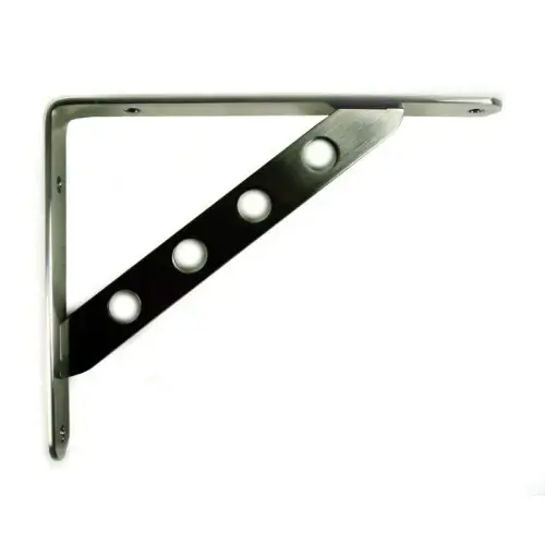 Heavy Duty Shelf Support, satin nickel