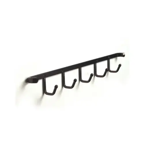 Belt rack, oil rubbed bronze