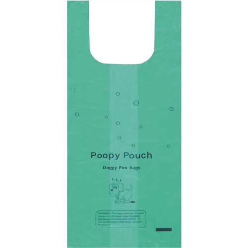 POOPY POUCH SD-6-400 Tie Handle Pet Waste Bag