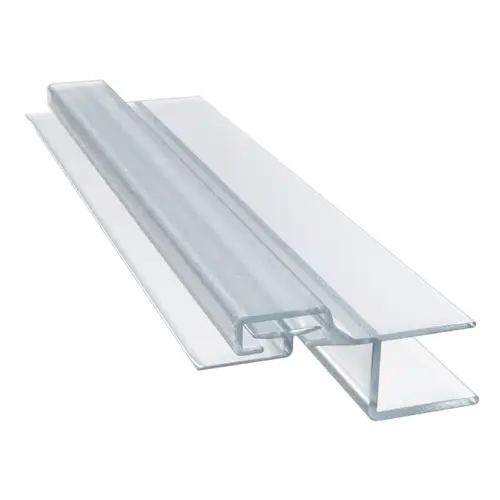 180-Degree Polycarbonate Strike And Door "H" With Vinyl Insert 1/2" (12 mm) - 36" Stock Length - pack of 5