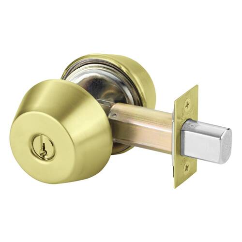 Deadbolt Satin Brass