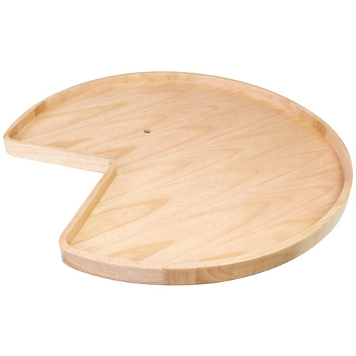 Kidney Shaped Super Susan, Elemental Wood 28" Single order (2 trays) 28" diameter, pair