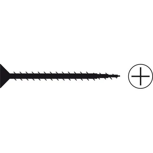 Drywall Screws, HandiSCREWS 41.275 mm HandiSOLUTIONS, Taupe, HSWS200TBK, 1 5/8" length, 100 pcs