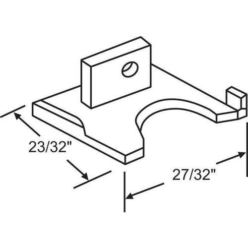 WB90 SETS TOP SASH GUIDE STANLEY HWP117