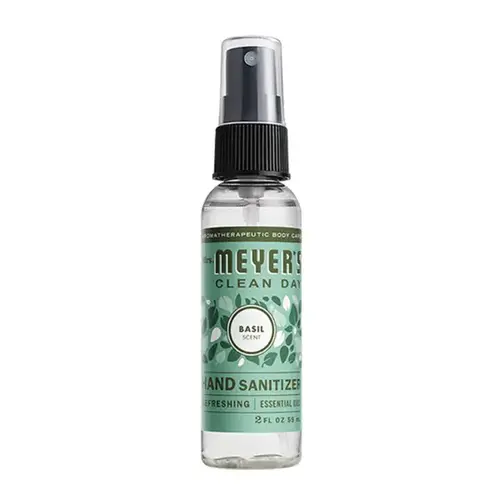 Mrs. Meyer's Clean Day Hand Sanitizer - Basil & Lavender, 2 oz. Spray Pump - Basil - pack of 12