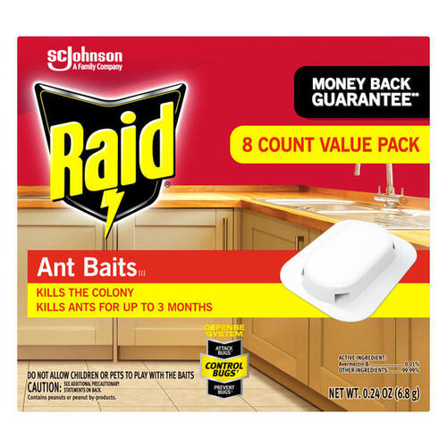 RAID Ant Baits III, RAID ANT BAITS III - 4 Count Box