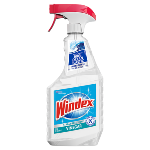 Windex Vinegar Multi-Surface Cleaner, 23 oz. Trigger Bottle - pack of 8