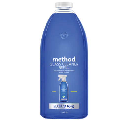 Method Glass Cleaner, 68 oz. Refill Bottle - pack of 6