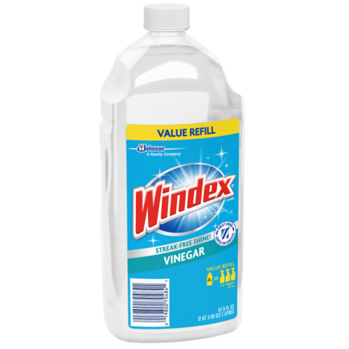 Windex Vinegar Multi-Surface Cleaner, 2 L Refill Bottle