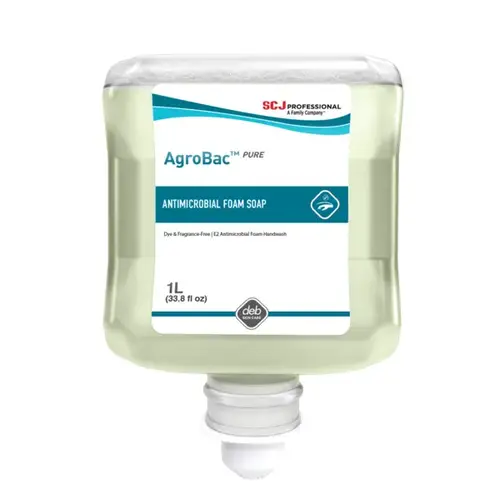 AgroBac PURE FOAM Wash, 1 Liter Clear - pack of 6