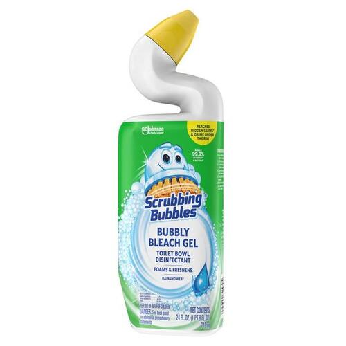 SCRUBBING BUBBLES 309106 Scrubbing Bubbles Bubbly Bleach Gel Toilet Bowl Disinfectant - pack of 6