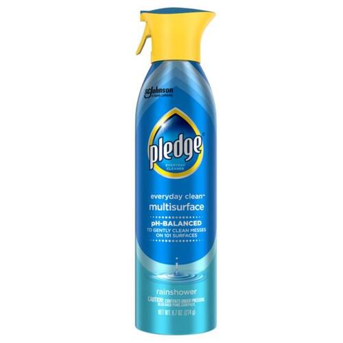 PLEDGE 336275 Multisurface Cleaner Everyday Clean Aerosol Rainshower Scent