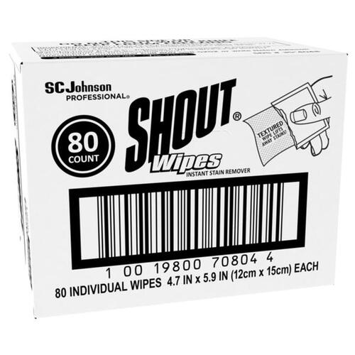 SHOUT 686661 SC Johnson Professional Shout Wipes Instant Stain Remover