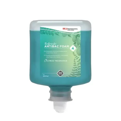 Refresh AntiBac FOAM, 1 Liter Green - pack of 6