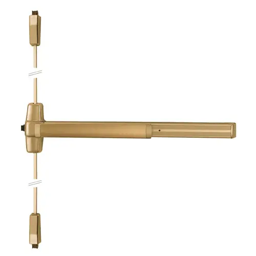 RGO Delayed Egress Exit Device Satin Bronze Clear Coated