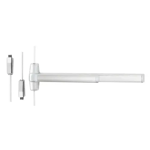 Surface Vertical Rod Exit Device Bright Chrome