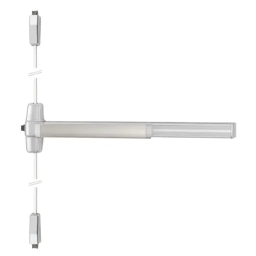 Von Duprin Surface Vertical Rod Exit Device Satin Chrome