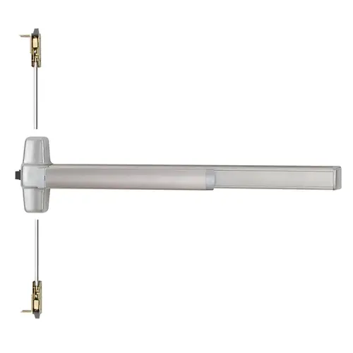 Von Duprin Concealed Vertical Rod Exit Device Satin Nickel Plated Clear Coated