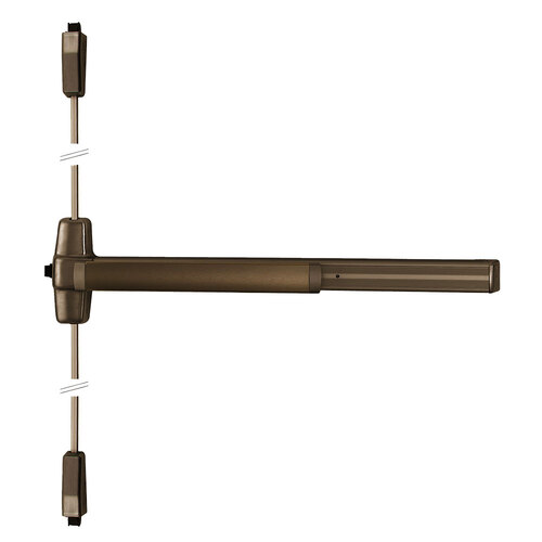 Von Duprin 9927L-KC-01 4 313 LHR Von Duprin Surface Vertical Rod Exit ...