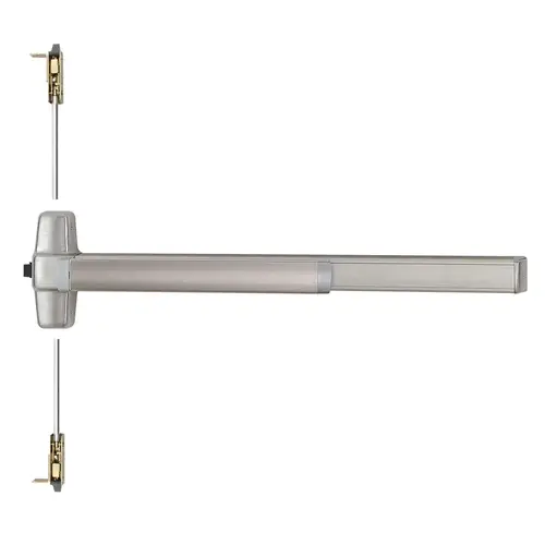 Von Duprin Concealed Vertical Rod Exit Device Satin Stainless Steel