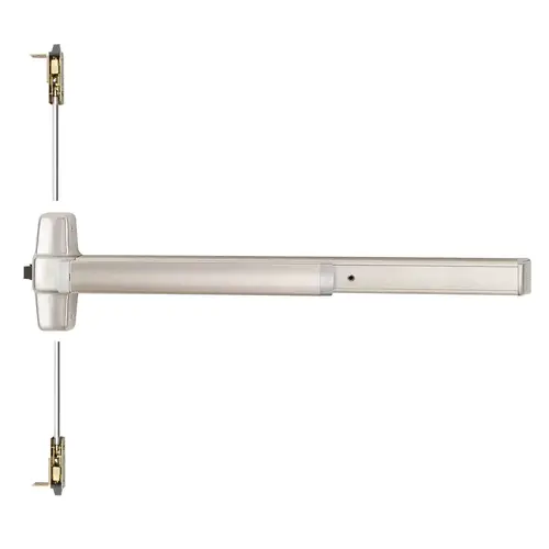 Von Duprin Concealed Vertical Rod Exit Device Satin Stainless Steel