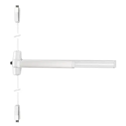 Von Duprin Surface Vertical Rod Exit Device Bright Chrome