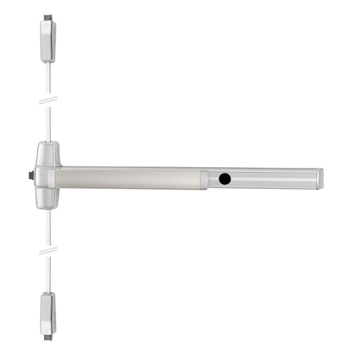 Von Duprin Surface Vertical Rod Exit Device Satin Chrome