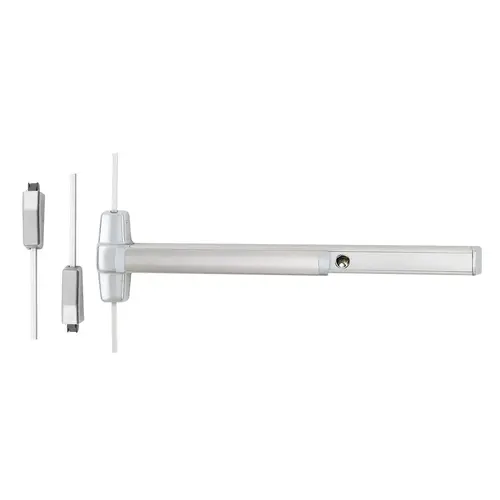 Von Duprin Surface Vertical Rod Exit Device Satin Chrome