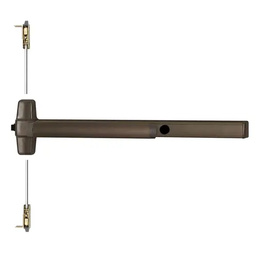 Von Duprin Concealed Vertical Rod Exit Device Dark Oxidized Satin Bronze Oil Rubbed