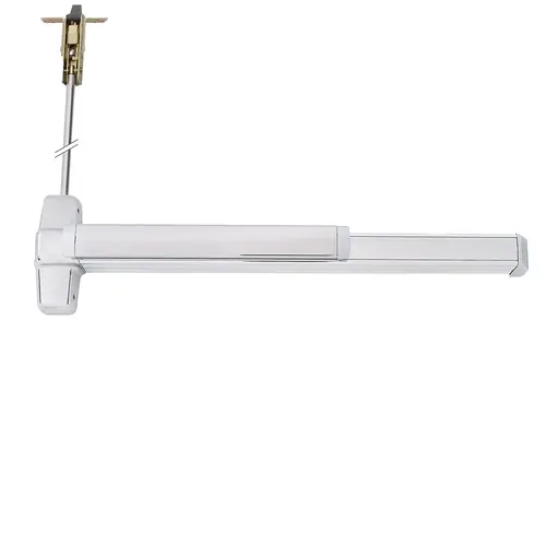 Electrified Exit Devices Satin Chrome