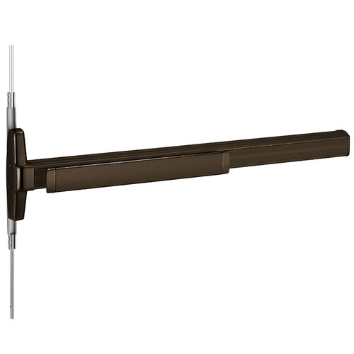 Exit Device Dark Bronze Anodized Aluminum