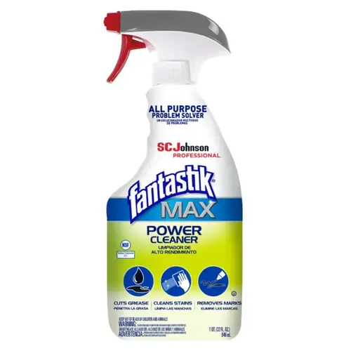 FANTASTIK 323563 SC Johnson Professional fantastik Max Power Cleaner Degreaser - pack of 8