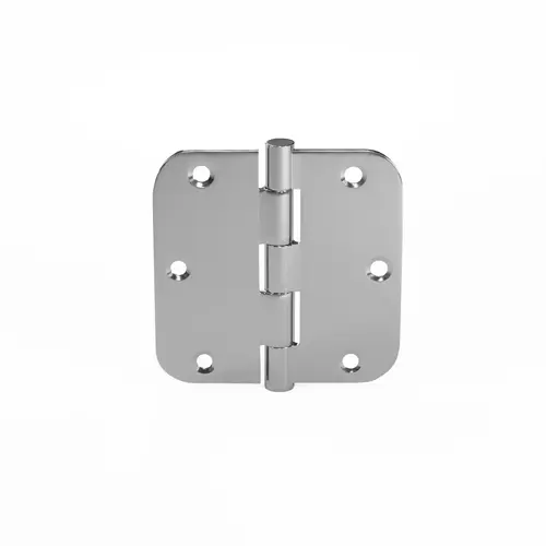 HINGE 5/8"R 3.5" 2.2mm US26D SATIN CHROME Pair