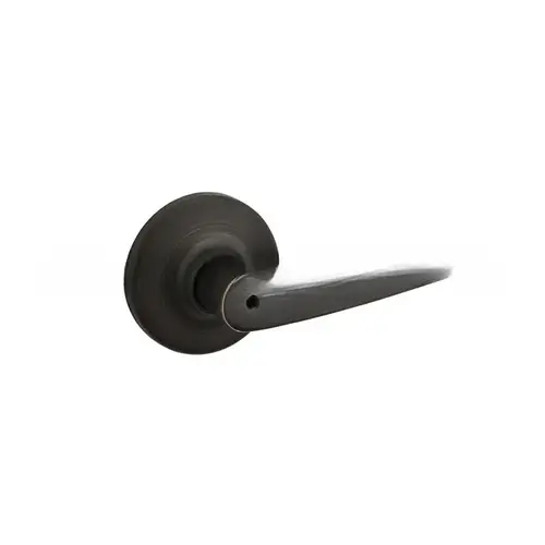 Delta Lever Privacy Door Lock with 6AL Latch and RCS Strike Venetian Bronze Finish