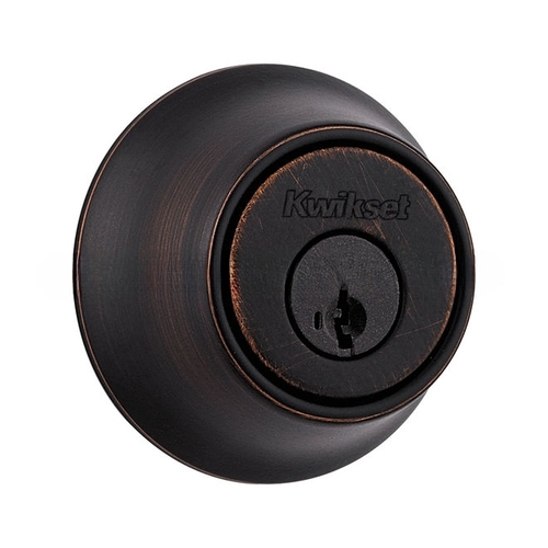 Double Cylinder Deadbolt SmartKey with RCAL Latch and Dual RCS and 5303 Full Lip Strike Venetian Bronze Finish