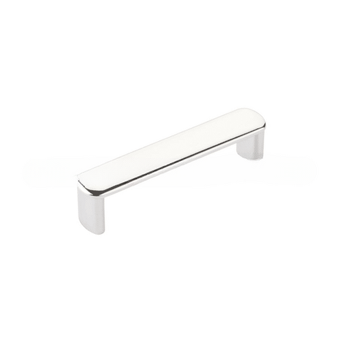 Habitat Cabinet Pull with 3-1/2" Center to Center Polished Nickel Lifetime Finish