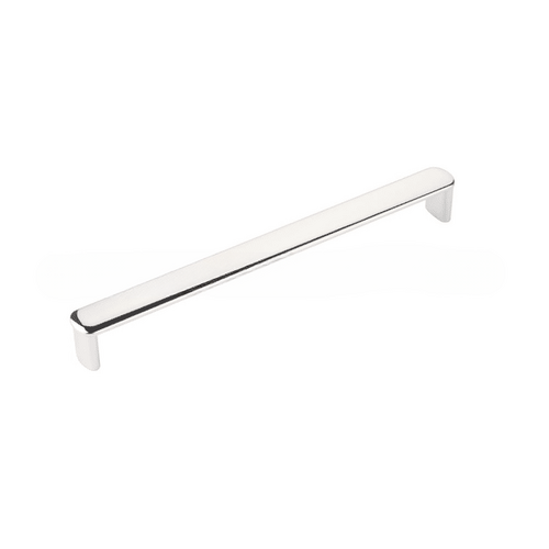 Habitat Cabinet Pull with 8" Center to Center Polished Nickel Lifetime Finish