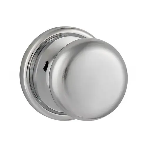 Kwikset Hancock Passage Door Lock with 6AL Latch and RCS Strike Bright Chrome Finish