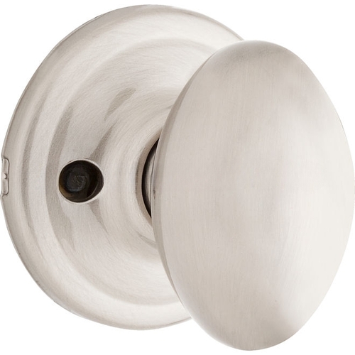 Laurel Knob Half Dummy Lock Satin Nickel Finish