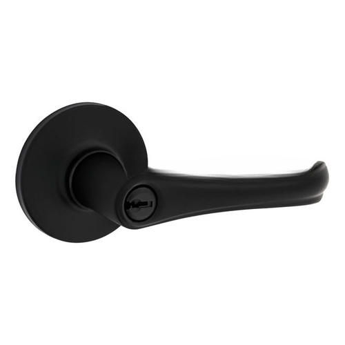 Grapevine Lever Entry Lock with RCAL Latch and RCS Strike Matte Black Finish