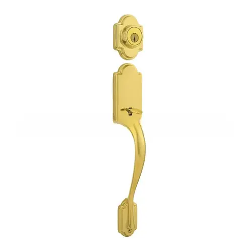 Signature Series Arlington Dummy Handleset - Exterior Only Lifetime Brass