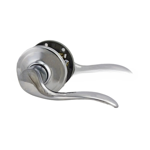 Tustin Passage Door Lock with 6AL Latch and RCS Strike Bright Chrome Finish