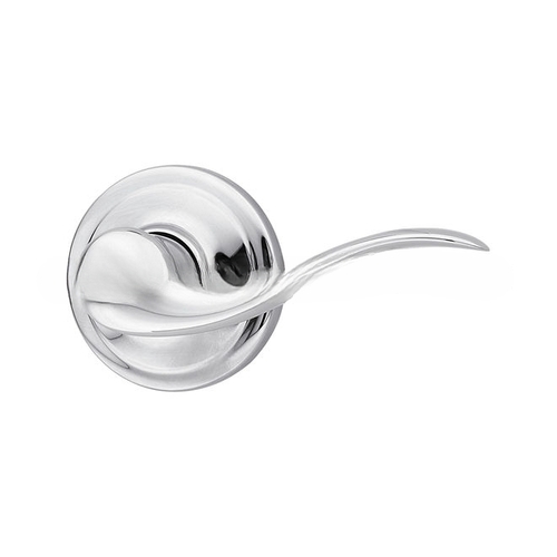 Tustin Lever Interior Dummy Handleset Trim, Bright Polished Chrome