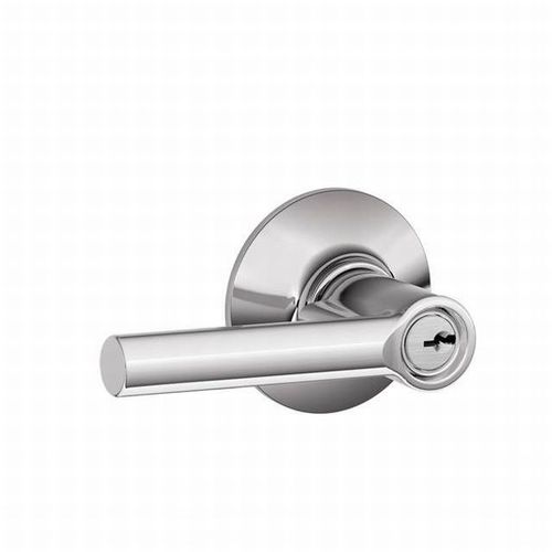 Broadway Lever Storeroom Lock C Keyway with 16211 Latch and 10063 Strike Bright Chrome Finish