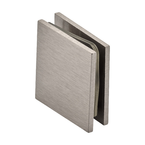 Square Pivoting Wall Mount Operable Transom Clip Brushed Nickel