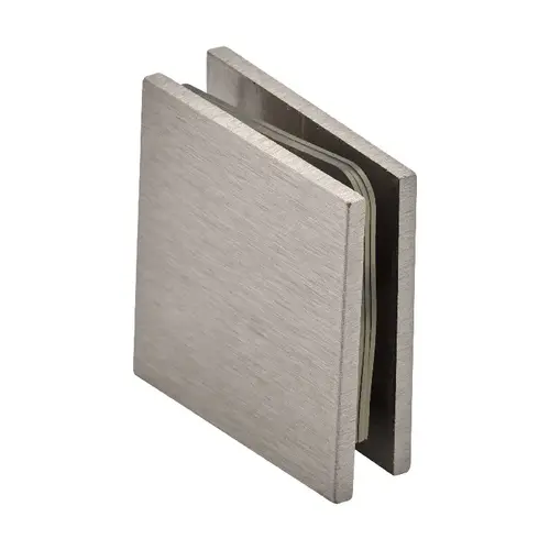 Brixwell C-MTGTW-BN Square Pivoting Wall Mount Operable Transom Clip Brushed Nickel